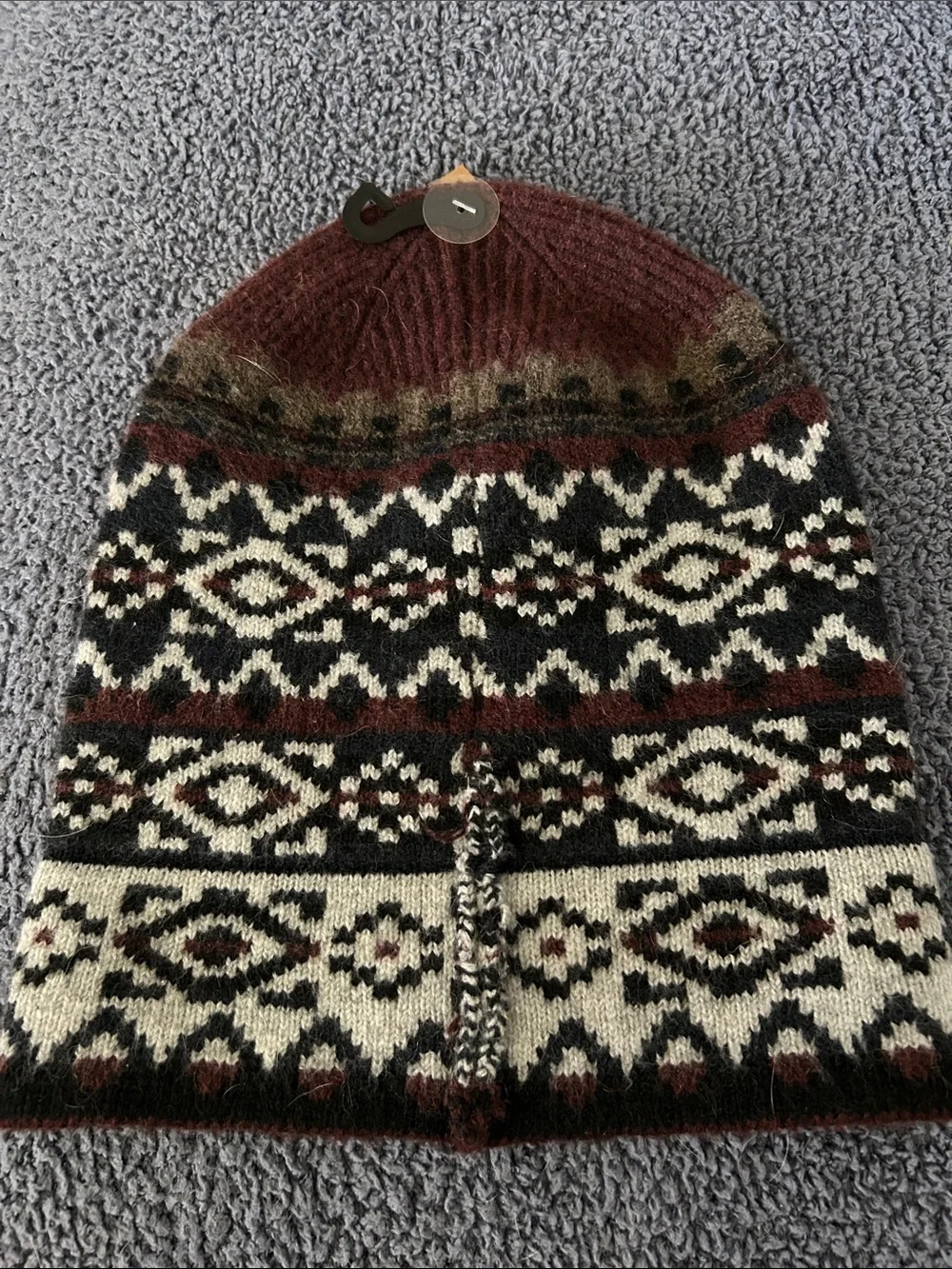 C.C “nwt” Knit Beanie in Burgundy, Brown, Black & Navy